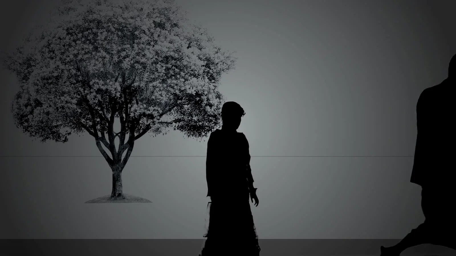 بين إعاقتين — فيلم قصير بالتصوير الظلي